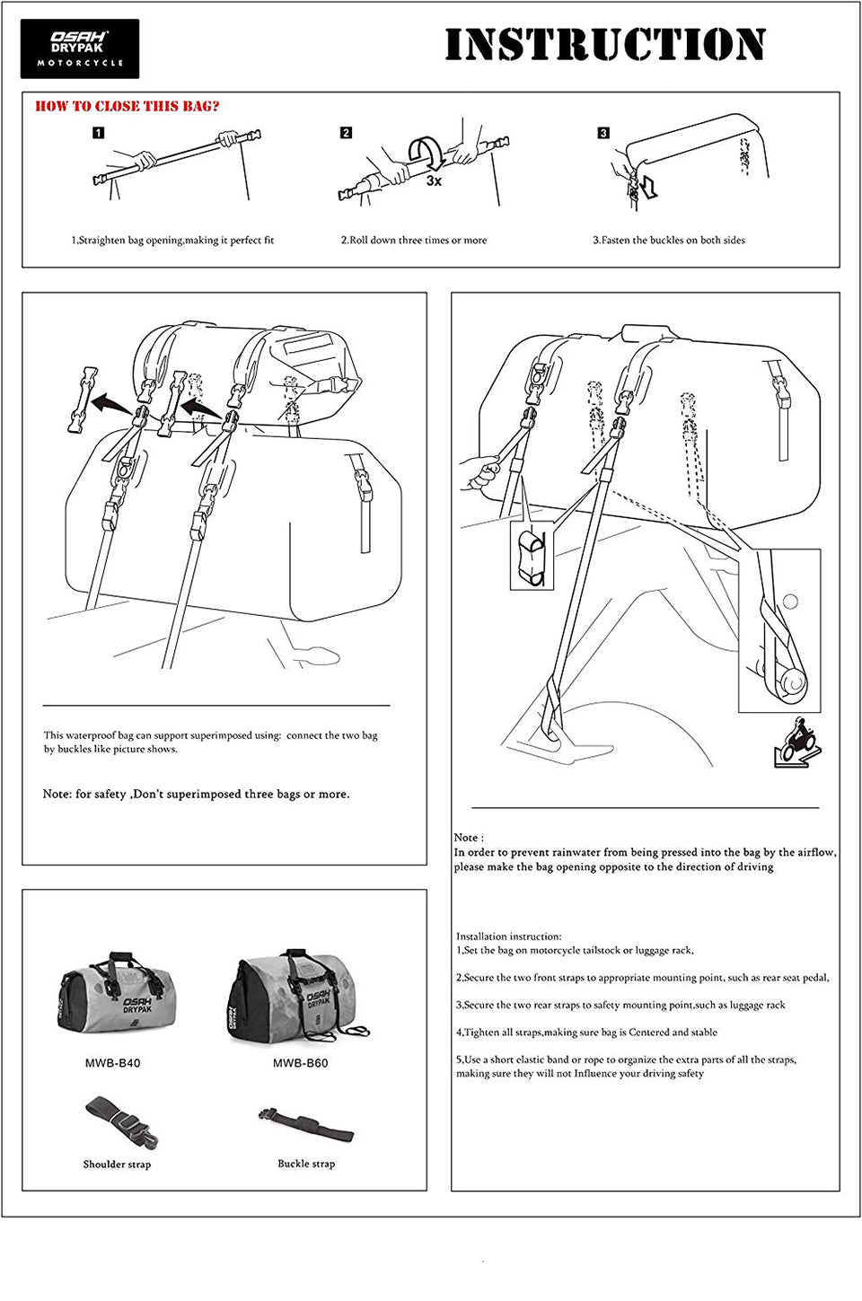 OSAH 25L TAILPACK CAMO