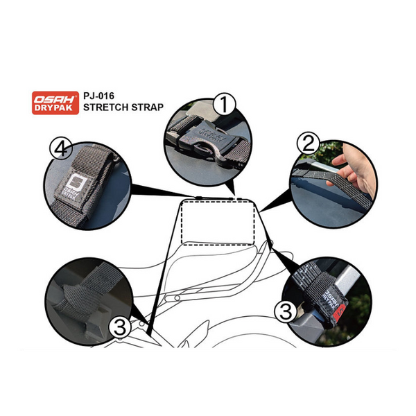 OSAH STRETCH STRAP 1400MM