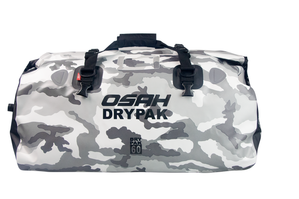OSAH 60L DRIFT DUFFEL BAG WHITE CAMO Osah Drypaks