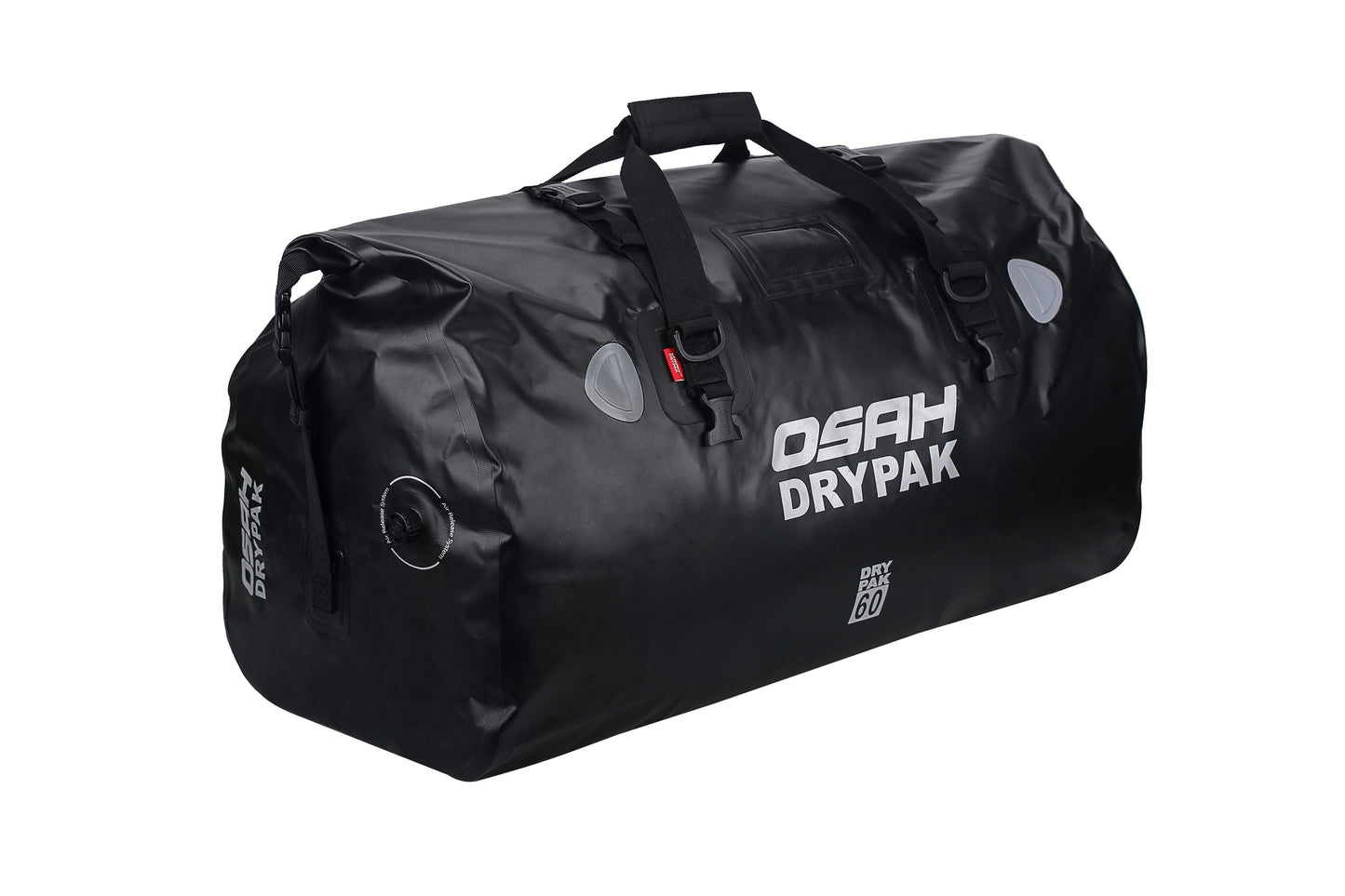 OSAH 60L DRIFT DUFFEL BAG BLACK