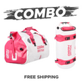 UNIVERSAL COMBO OSAH 40L ROSE DRIFT DUFFEL PLUS 25 LITRE ROSE TAILPACK