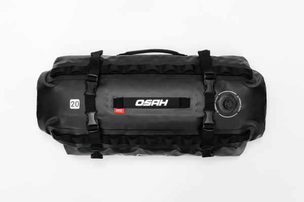 OSAH 20L DUAL DUFFEL BAG BLACK