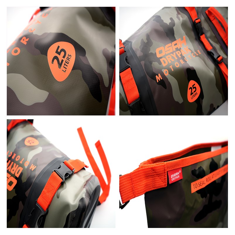 UNIVERSAL COMBO OSAH 40L CAMO DUFFEL PLUS 25 LITRE TAILPACK