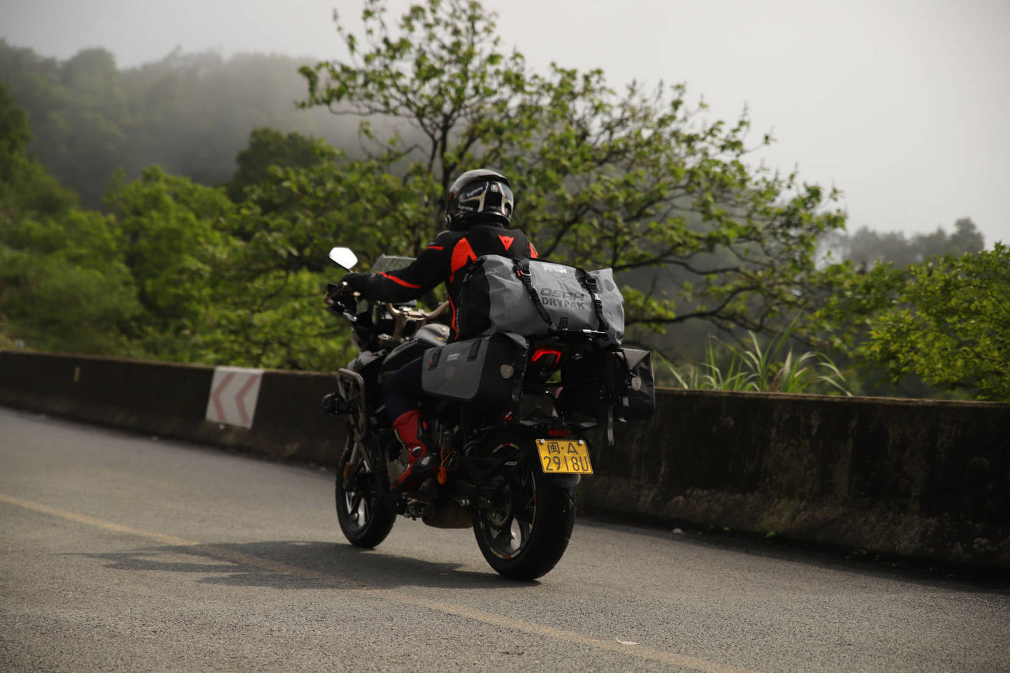 OSAH 60L DRIFT DUFFEL BAG GREY