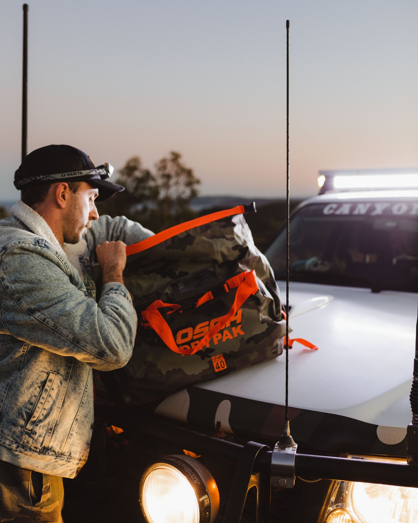 OSAH 40L DRIFT DUFFEL BAG CAMO