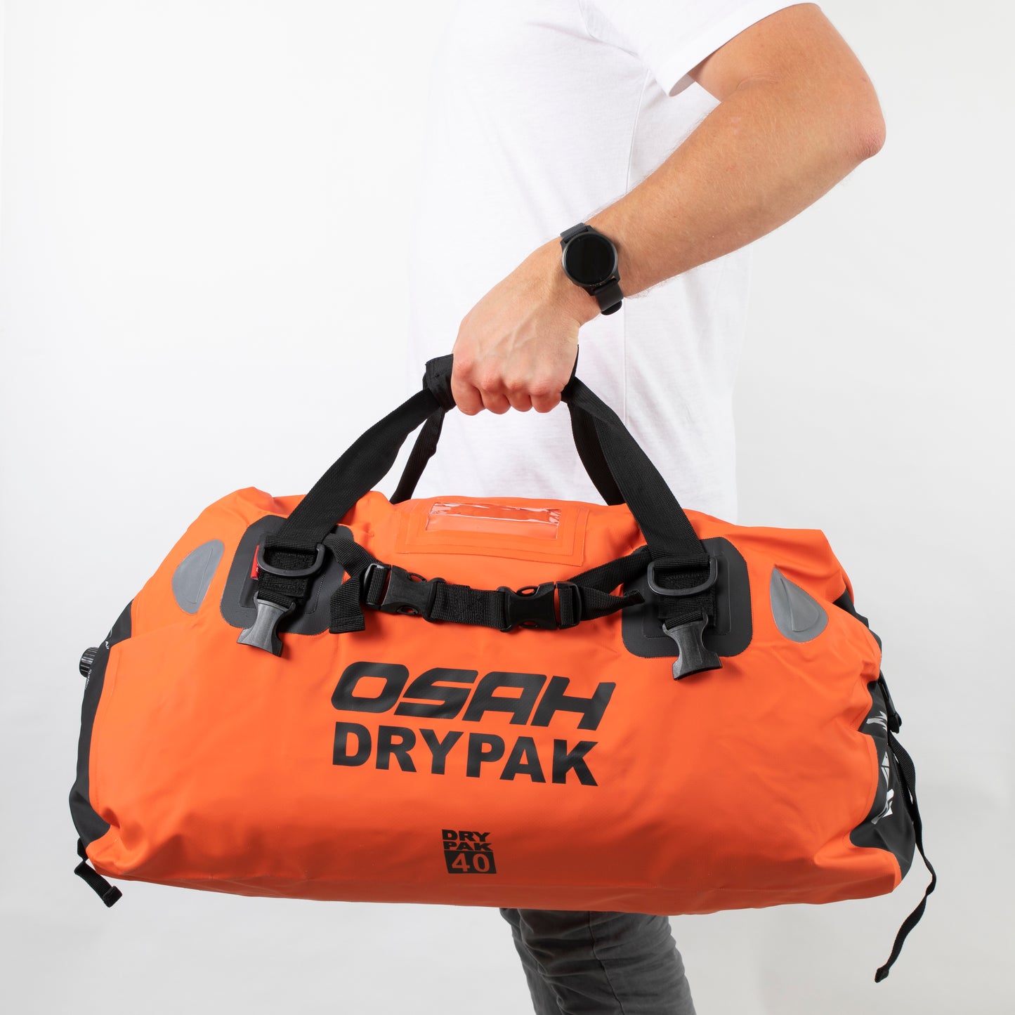 OSAH 40L DRIFT DUFFEL BAG ORANGE