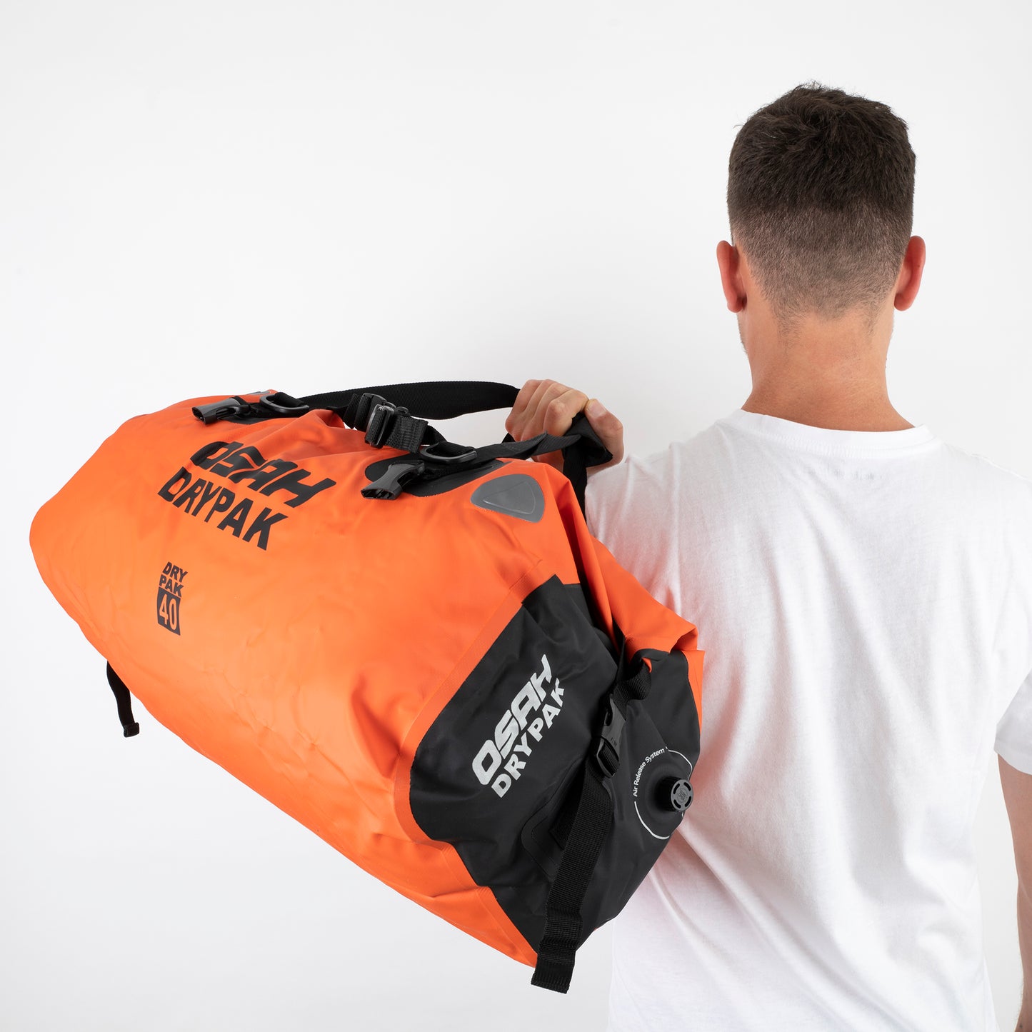 OSAH 40L DRIFT DUFFEL BAG ORANGE