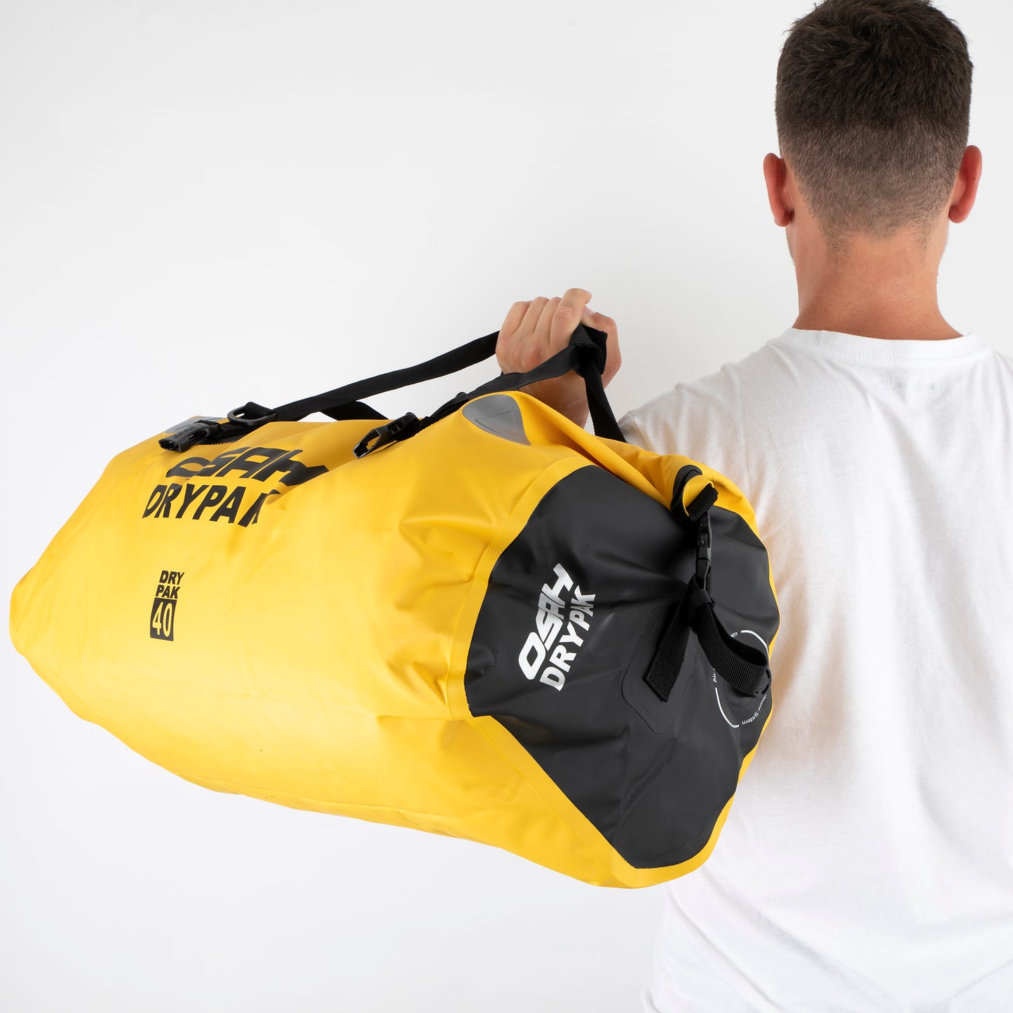 OSAH 40L DRIFT DUFFEL BAG YELLOW