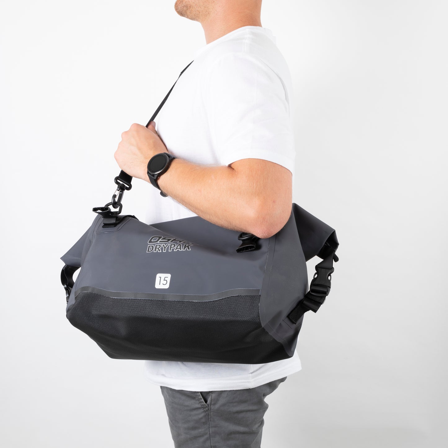 OSAH 15L MESSENGER BAG GREY