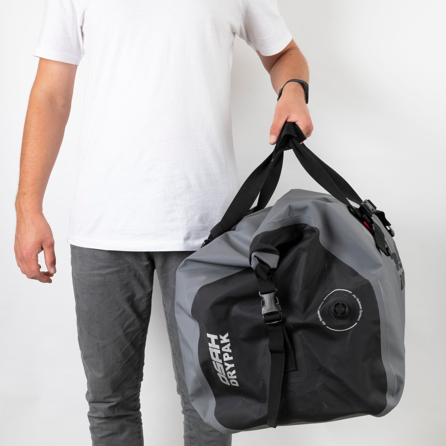 OSAH 60L DRIFT DUFFEL BAG GREY