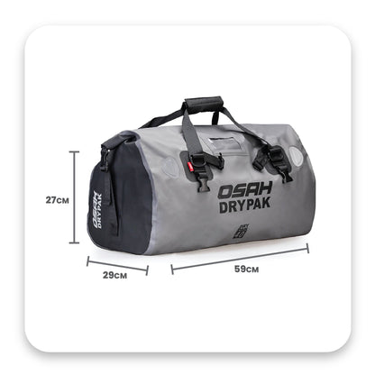 UNIVERSAL COMBO OSAH 40L GREY DUFFEL PLUS 25 LITRE GREY TAILPACK